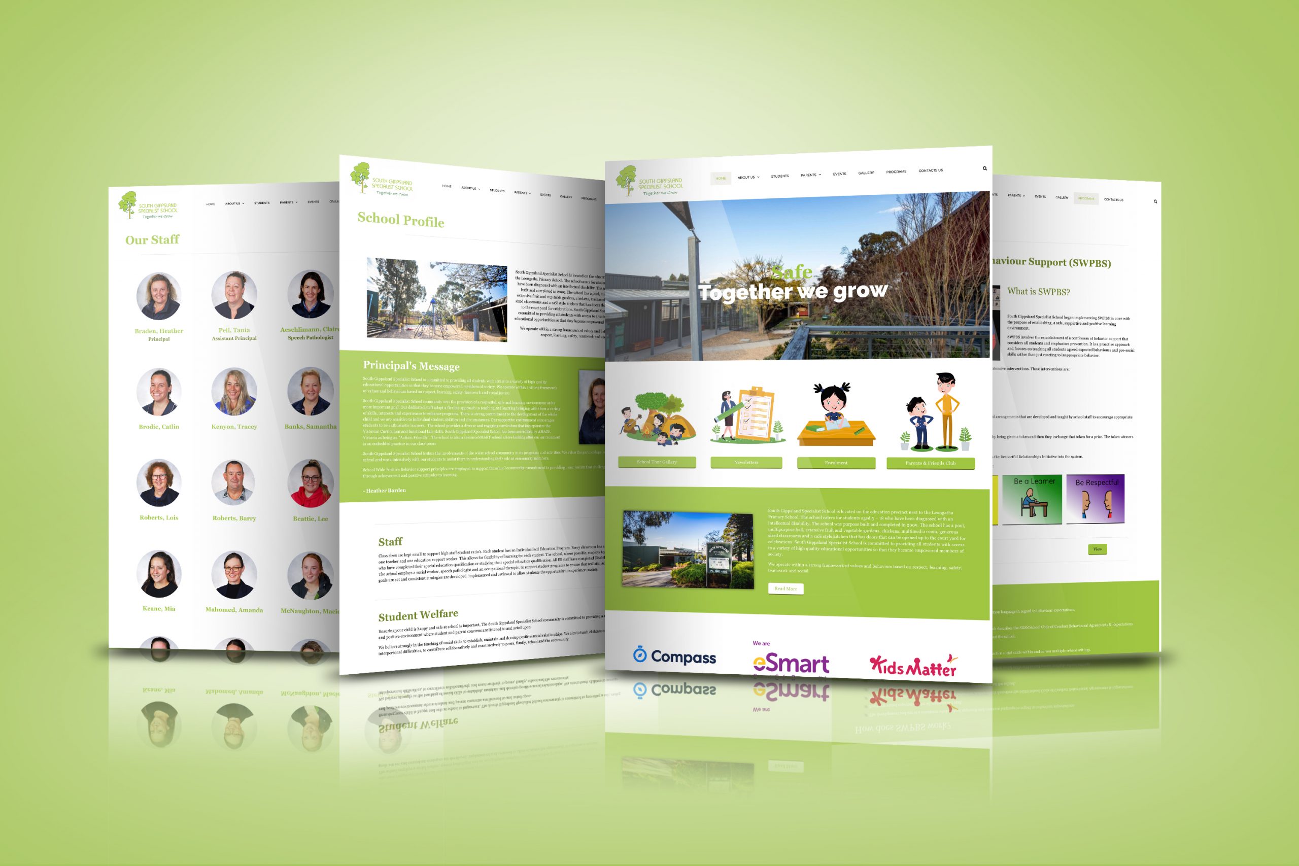 snapshots of south gippsland specialist school website by us